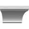 Ekena Millwork 5 1/2-in. W x 36-in. D x 40-in. H Legacy Architectural Grade PVC Knee Brace BRCP055X36X40LEC - alternate 3
